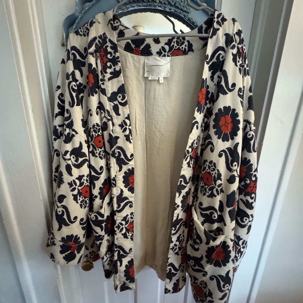 Anthropologie Eleanor Kimono Jacket